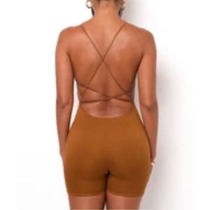 Camel Romper Size Medium